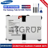 Samsung Galaxy Tab S3 Batarya Pil Eb-Bt825Abe Sm-T825C thumbnail 4