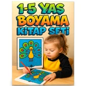 1-5 Yaş Boyama Kitap Seti - 1