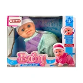 Pilli Emekleyen Sesli Bebek - 1