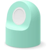 Apple Watch Uyumlu Silikon Akıllı Saat Şarj Standı  Mint thumbnail 4