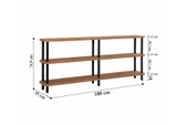 Esyala Lora Tova Kitaplık 180X35 - 5
