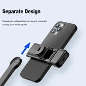 C01 Çok Amaçlı Selfie Çubuğu Masa Üstü Tripod Kumandalı Selfie 360 Derece Dönebilir 107 Cm - 4