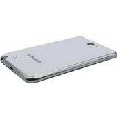 Samsung Galaxy Note 1 Gt-n7000 Arka Kapak Pil Kapağı Beyaz thumbnail 2