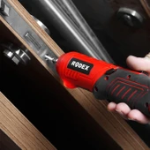 Rodex RDX3085 Akülü Şarjlı Vidalama Matkap 3,6V 1.5Ah thumbnail 4
