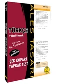 Tasarı ALES Türkçe Sözel Yetenek Yaprak Test Çek Kopart - 1