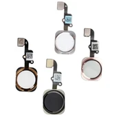 İphone 6s Uyumlu Home Tuşu Orta Tuş Filmi Flexi - Rose Gold - 1