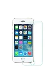 Iphone 5S Uyumlu Ekran Koruyucu 9h Sert Temperli Kırılmaz Cam Koruma Şeffaf thumbnail 1
