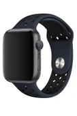 Apple Watch Series 4 38 MM Fileli Kordon Lacivert-Siyah - 2