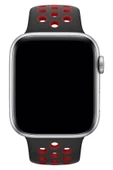 Apple Watch Series 2 44 MM Fileli Kordon Siyah-Kırmızı - 2