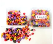 Dekoratif Renkli Taş Paketli - 2 paket - 1