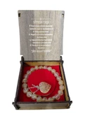 KUTULU KOLYE BİLEKLİK SETİ SİTRİN TAŞI - 1