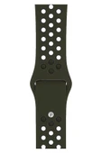 Apple Watch Series SE 40 MM Fileli Kordon Zeytin-Siyah - 1