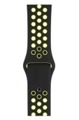 Apple Watch Series 6 44 MM Fileli Kordon Siyah-Sarı - 1