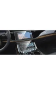 Audi Q8 2020-2023 Multimedya Çift Nano Ekran Koruyucu Navigasyon Ekran Koruyucu - 1