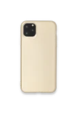 Apple iPhone 11 Pro (5.8'') Premium Silikon Kılıf Gold - 1