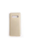 Samsung Galaxy S10 Premium Silikon Kılıf Gold - 1