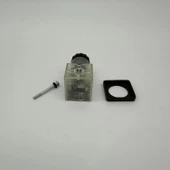 Pnömatik Valf Ventil Ledli Geniş Soket 18mm 12 Ac/Dc thumbnail 4