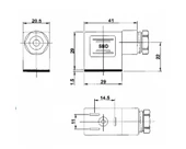 Pnömatik Valf Ventil Ledli Dar Soket 11mm 220 Ac/Dc thumbnail 3