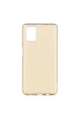 Samsung Galaxy M51 Premium Silikon Kılıf Gold - 1