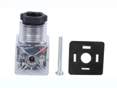 Pnömatik Valf Ventil Ledli Geniş Soket 18mm 12 Ac/Dc thumbnail 1