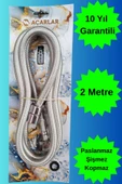 Acarlar 10 Yıl Garantili Paslanmaz Çelik 2 Metre Spiral Duş Başlığı Hortumu 1.kalite - 1
