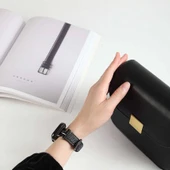 ​​​Apple Watch 7 45mm KRD-53 Deri Kordon thumbnail 5