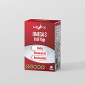 Nevfix Krill Yağ 30 Softgel Kolin Resveratrol Astaksantin Fosfolipidler - 3