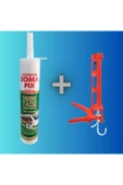 HAFSER Korniş Silikonu Ultra Güçlü + Silikon Tabancası - 1