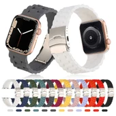 Apple Watch 7 45mm KRD-72 Silikon Kordon - 3