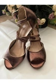 SUNA Tango, Salsa,bacata, Kadın Dans Ayakkabısı Kapalı Topuk -8,5 Cm (13 PONT) - 2
