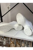 SUNA BEYAZ DANS PRATİK AYAKKABISI NEFES ALAN DOKU - TÜM DANSLAR İÇİN UYUMLUDUR. thumbnail 4
