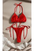 REDB Klasik model kadınlar için İki Parçalı Bikini Mayo ve Giyim - 1