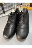 bitangosu SİYAH GERÇEK DERİ YENİ KALIP MASKARATLI ÇARIKMODEL 1 CM TOPUKLU ERKEK TANGO DANS VE SALON AYAKKABISI - 1