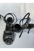 SUNA Tango, Salsa,bacata, Swıng Cazz Kadın Dans Ayakkabısı Kelebek-8,5 Cm (13 PONT) - 2