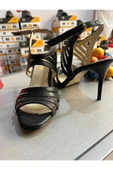 SUNA KLEOPATRA SİYAH TANGO-DANS-ABİYE AYAKKABI thumbnail 2