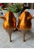 SUNA TANGO AYAKKABISI KADIN 8,5 CM (13 PONT)  T MODEL DERİ ÖZEL ÜRETİM - 3