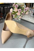 BYSLÇ SHOES NUD TEN STİLLETTO SİVRİ BURUN YENİ SEZON 9 CM TOPUK BOYU thumbnail 5