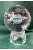 DMA GROUP 3D KRİSTAL KÜP-LZR GALAXSİ-IŞIKLI -PÜRÜZSÜZ CAM-OFİS- EV-İŞ İÇİN FARKLI--HEDİYELİK -GECE LAMP - 2