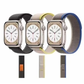 Apple Watch 42mm Zore KRD-77 Hasır Kordon - 4