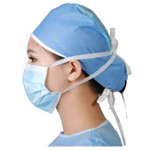 MASKE BAĞÇIKLI CERRAHİ 4 PAKET (200 ADET) - 1