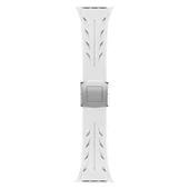 Apple Watch 7 45mm KRD-127 Metal Tokalı Silikon Kordon - 5