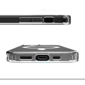 iPhone Uyumlu 15 Plus Kılıf Magsafe Kablosuz Şarj Şeffaf Kapak - 4