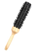 COSMİCA Ahşap Saplı Seramik + İyonik Extra Uzun Termal Kırık Fön Saç Fırçası 42 mm - 1