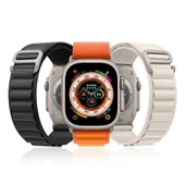 Apple Watch 7 45mm Zore KRD-74 Hasır Kordon - 11