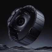 Apple Watch 7 41mm Zore KRD-90 600D Karbon Fiber Kordon - 8