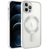 iPhone Uyumlu 13 Pro Kılıf Kamera Korumalı Magsafe Wireless Şarj Özellikli  Demre Kapak Caselab thumbnail 4