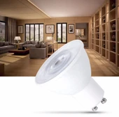 Noas 7W GU10 LED Çanak Ampul 630LM Doğal Beyaz Aydınlatma 4000K - 2