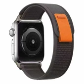Apple Watch 42mm Zore KRD-77 Hasır Kordon - 1