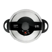 Schafer Grand Düdüklü Tencere 12 L-Siyah - 4