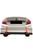 Honda Civic Fb7 Egzoz Görünümlü Difüzör (Plastik)(Boyasız) - 1